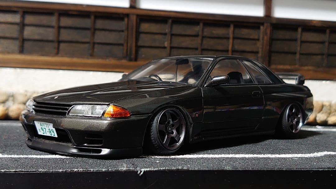 1/24 タミヤ スカイライン r32 完成品