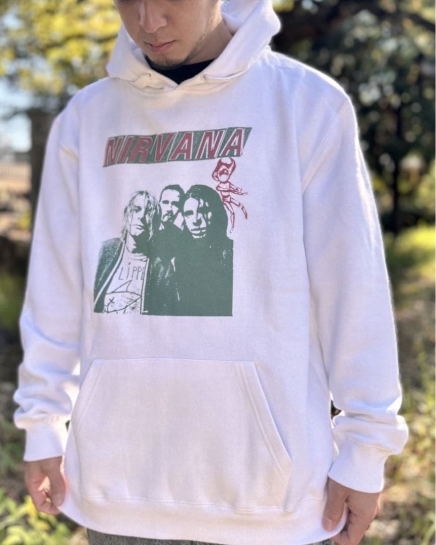 新品未使用 NIRVANA / Flipper プルオーバーパーカー 2XL
