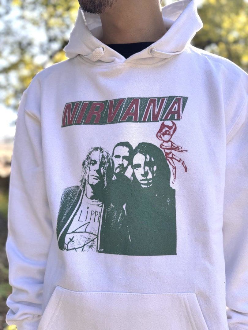 新品未使用 NIRVANA / Flipper プルオーバーパーカー 2XL