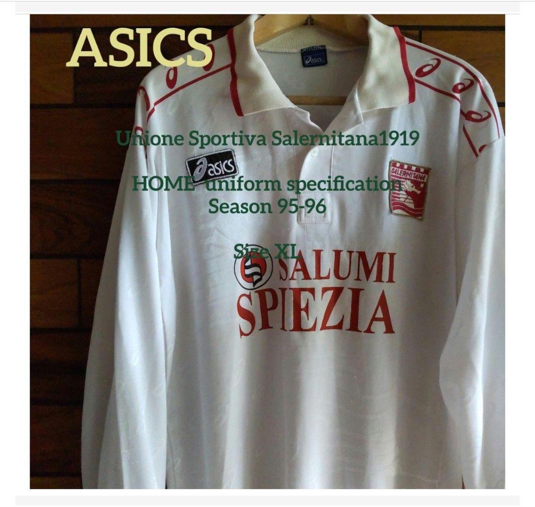 アシックス 90s サレルニターナ サッカー ユニフォーム サイズ XL