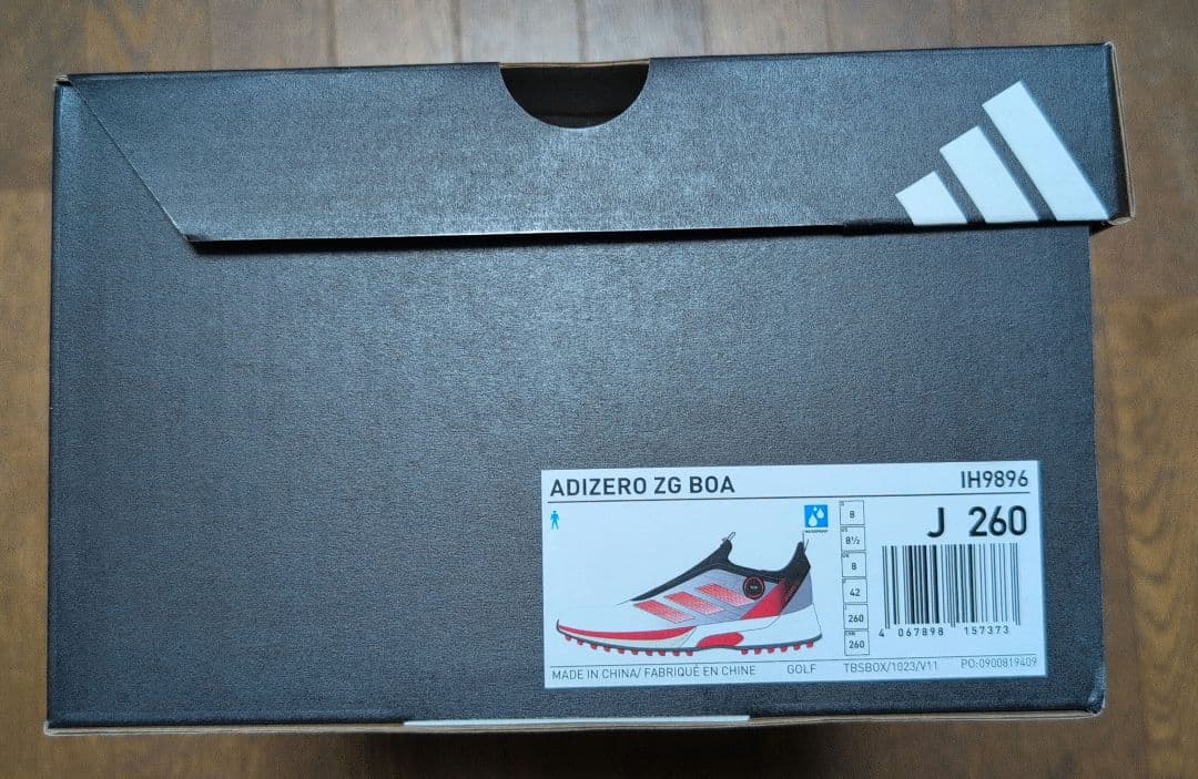ADIZERO ZG BOA ゴルフシューズ 26センチ