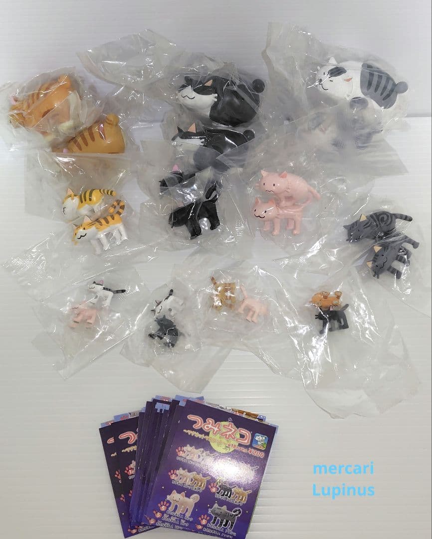 つみネコ マグネットマスコット　フルコンプ　18種　未開封品
