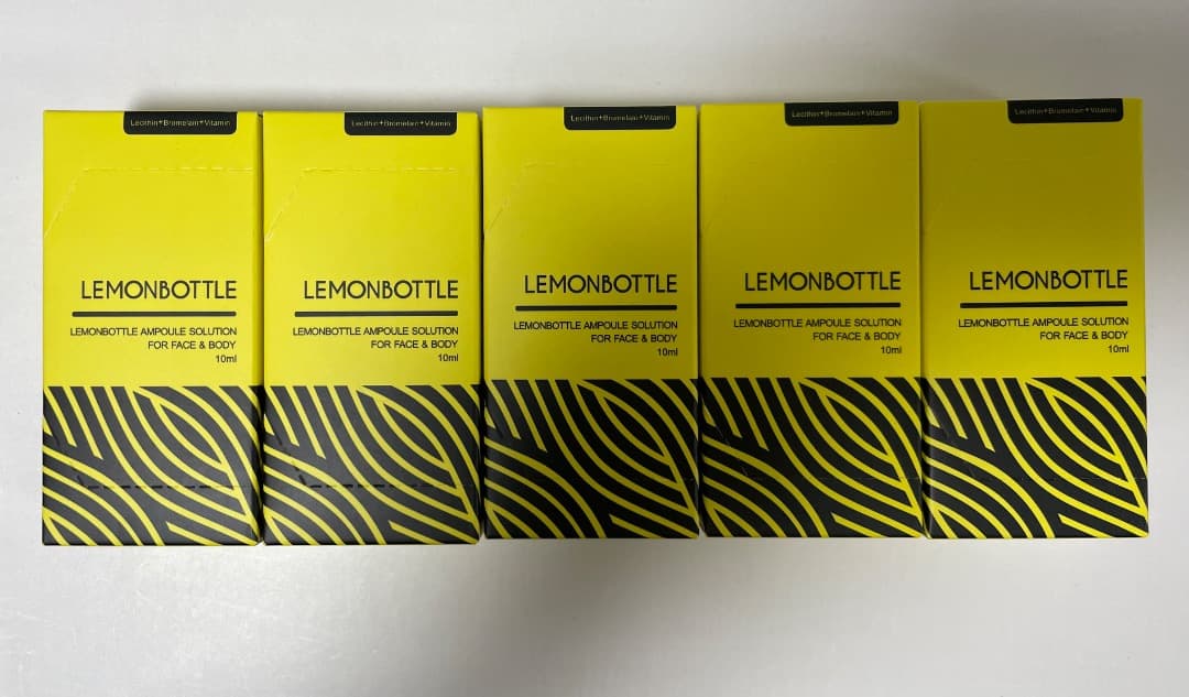 【即日発送】レモンボトル10ml 5本ホームケア