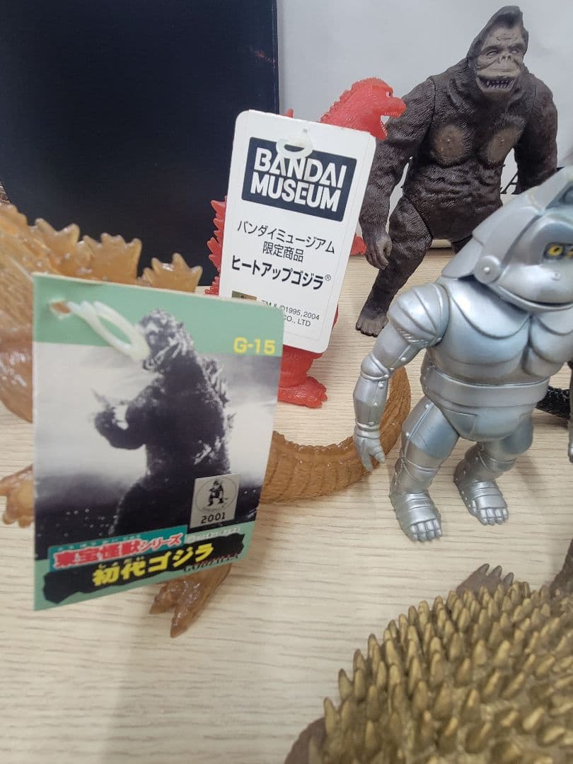 s*h様 ゴジラ フィギュア 怪獣 ソフビ まとめ売り